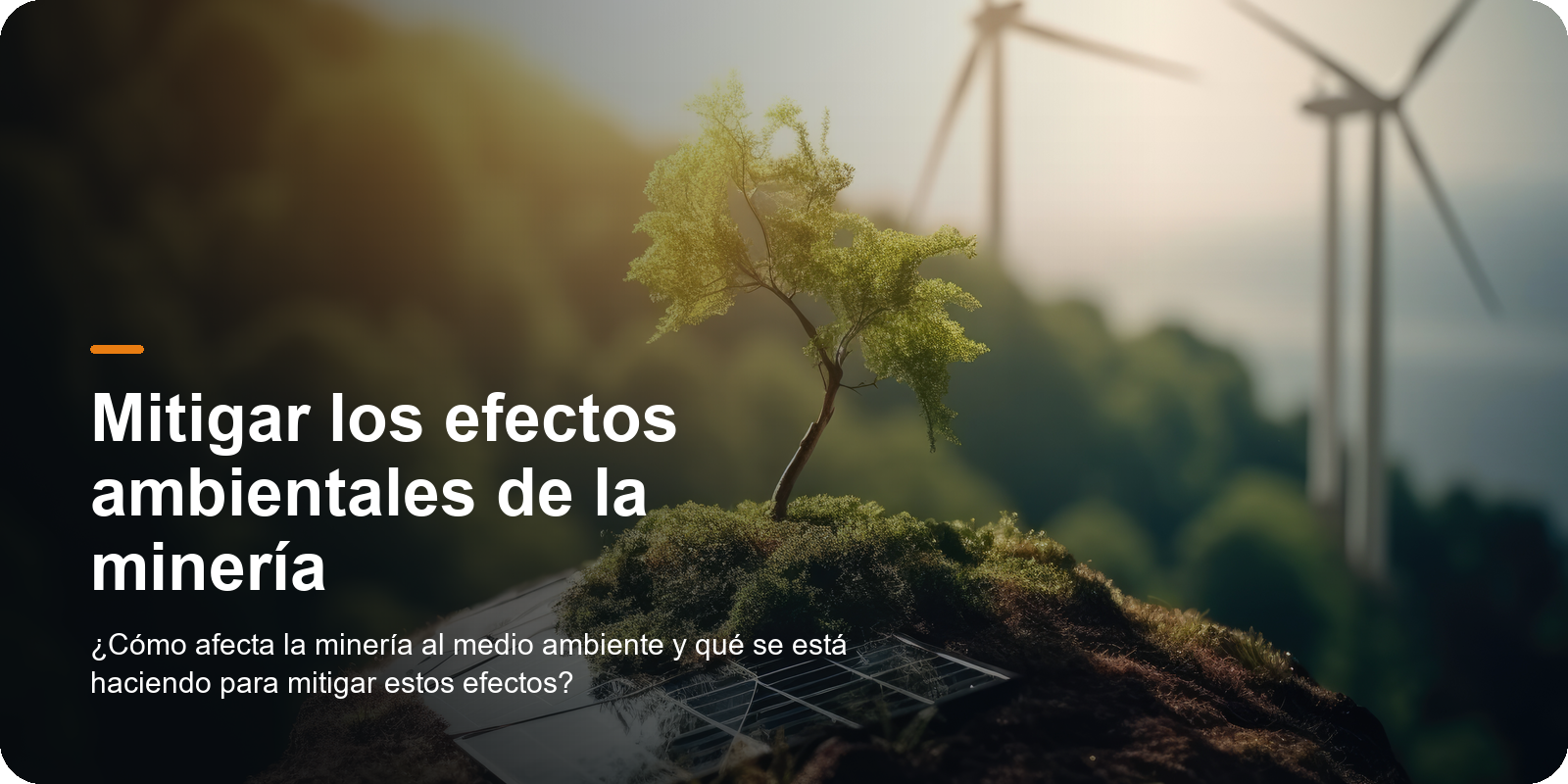 Mitigar los efectos ambientales de la minería. ¿Cómo afecta la minería al medio ambiente y qué se está haciendo para mitigar estos efectos?