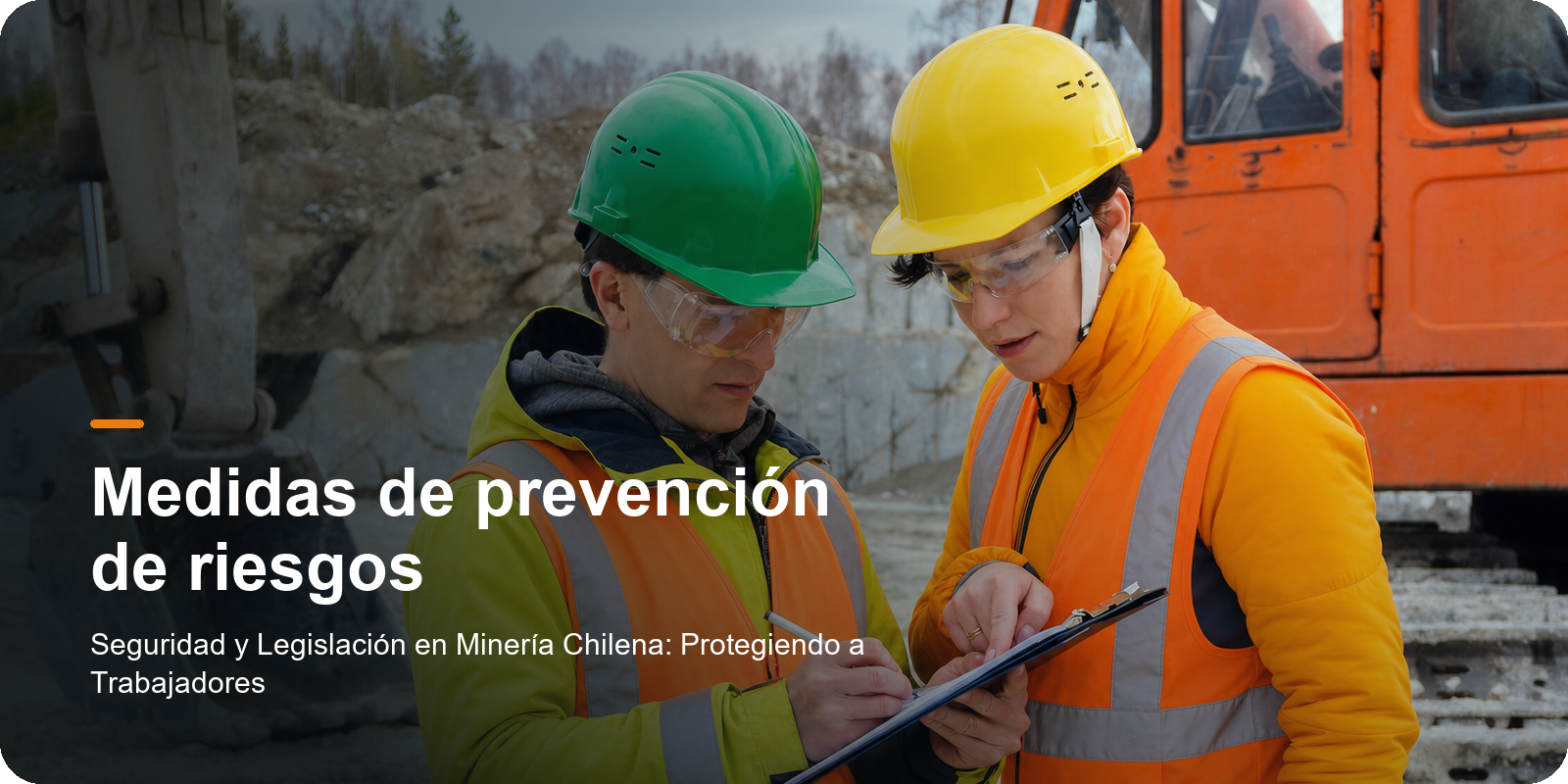 Medidas de prevención de riesgos. Seguridad y Legislación en Minería Chilena: Protegiendo a Trabajadores
